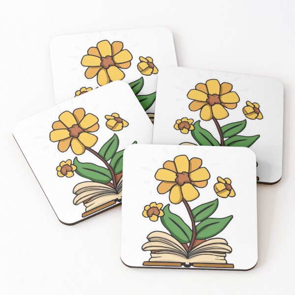 Item preview, Flowers Growing From Book | Yellow Flowers designed and sold by CircinusStore.