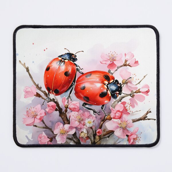 Item preview, Watercolor Ladybugs designed and sold by DouglasB.