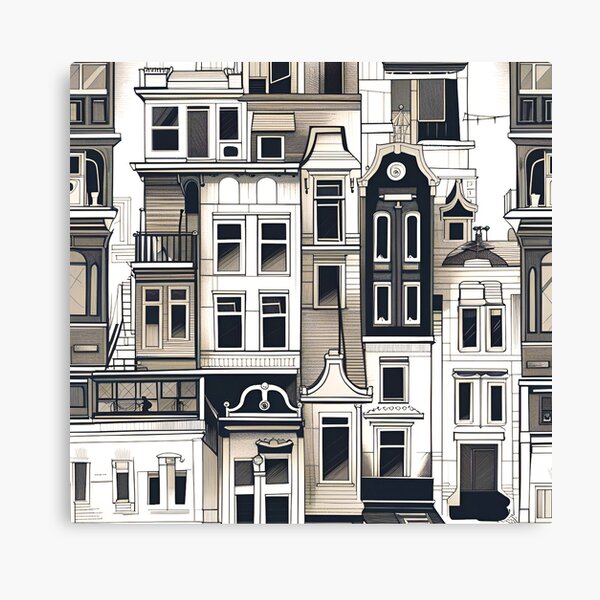 Item preview, Amsterdam houses designed and sold by NiekTraas.