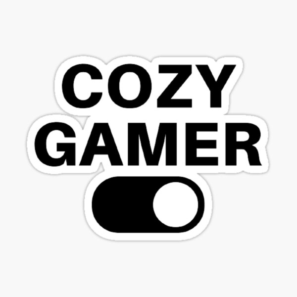 Cozy Gamer Essentials Sticker for Sale by Clefairy Creations