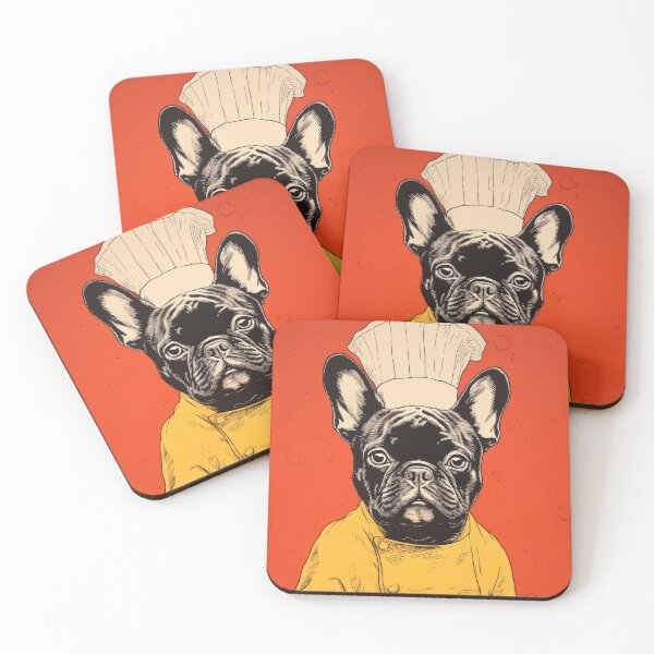 Item preview, French Bulldog as a Chef designed and sold by Johnelh.