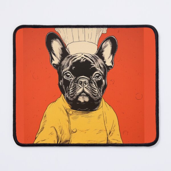 Item preview, French Bulldog as a Chef designed and sold by Johnelh.