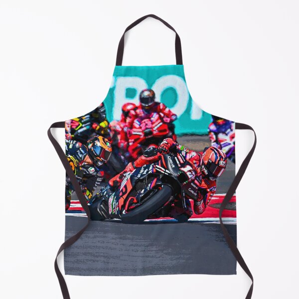 Item preview, Maverick Viñales and Luca Marini and the rest of te pack MotoGP racing at its finest abstract designed and sold by Rodissimus1984.