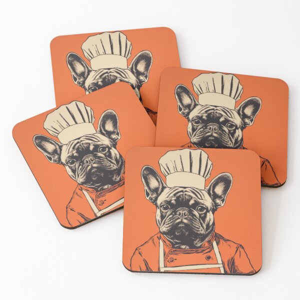 Item preview, French Bulldog as a Chef designed and sold by Johnelh.