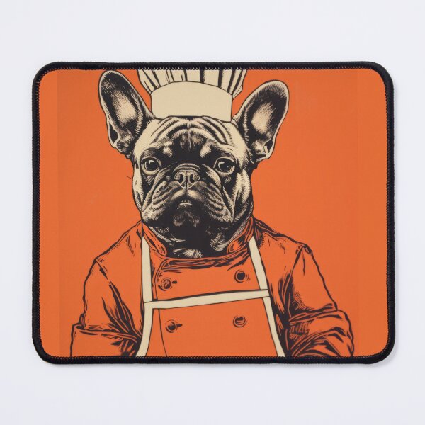 Item preview, French Bulldog as a Chef designed and sold by Johnelh.