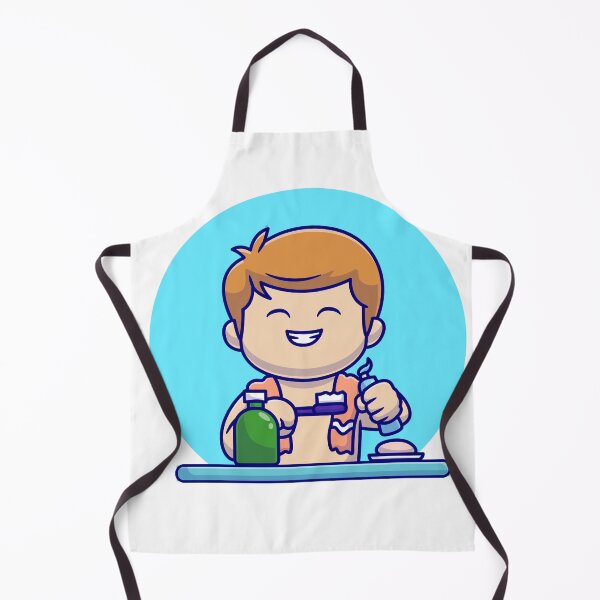 Item preview, Boy Brushing Teeth designed and sold by hjian8219.