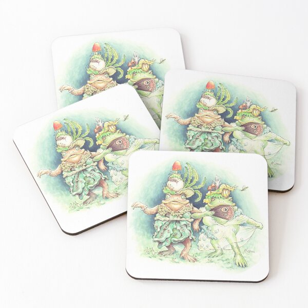 Item preview, Frogs off to the Ball in Fancy Dress designed and sold by Andrea Walters.