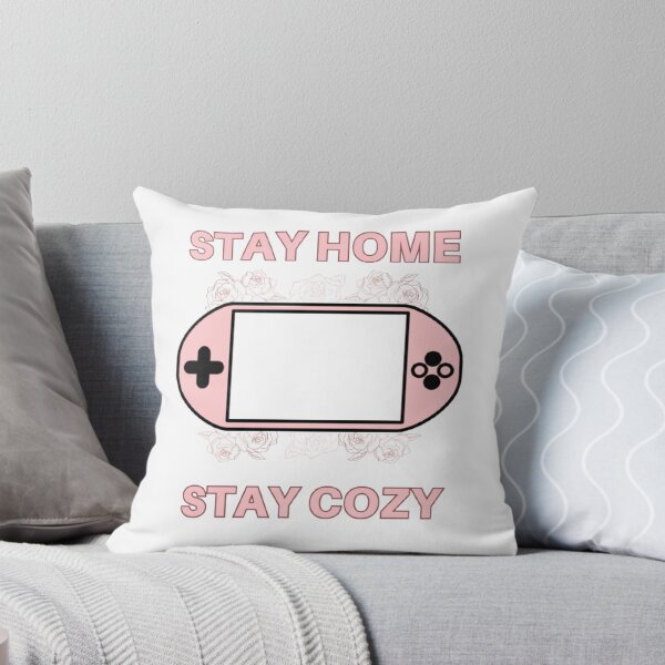 Item preview, T-shirt Stay Home, Stay Cozy Gamer designed and sold by Trialloja.
