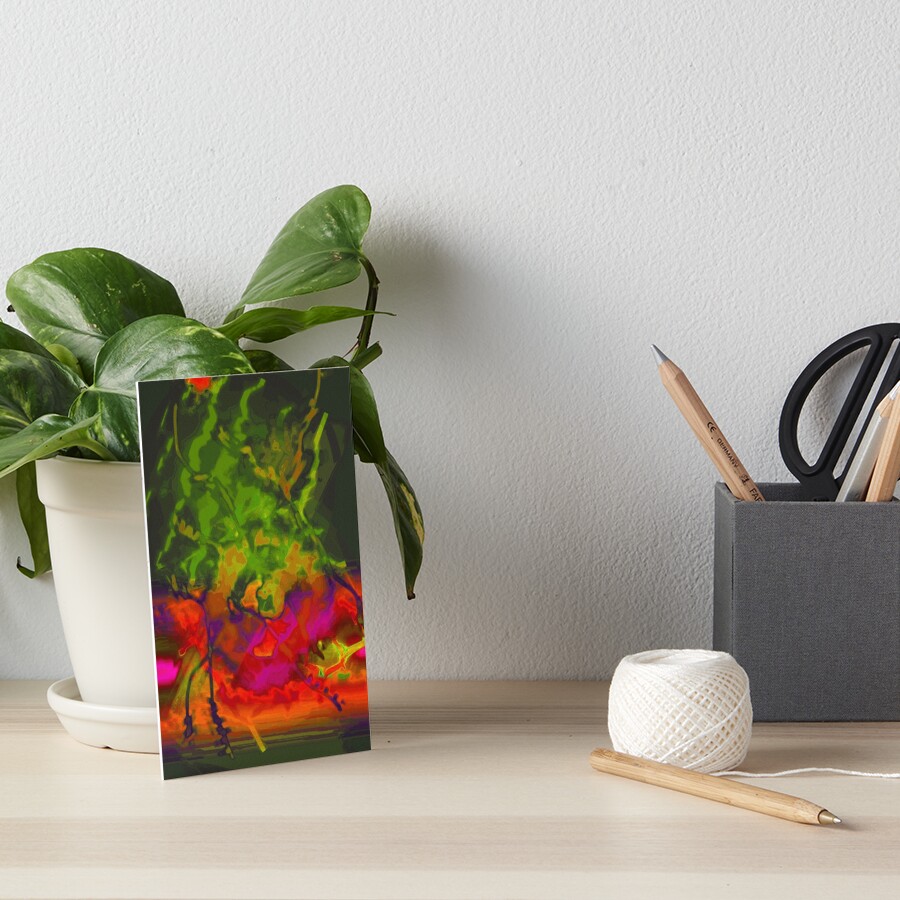 Item preview, Art Board Print designed and sold by Rosh.