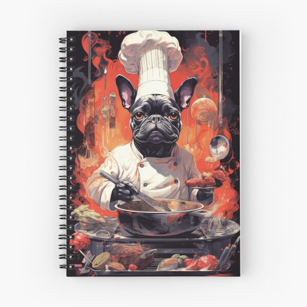 Item preview, French Bulldog as a Chef designed and sold by Johnelh.