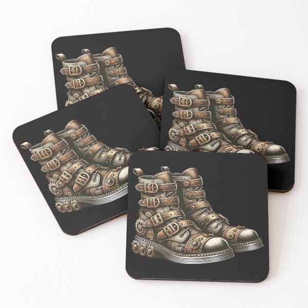 Item preview, Coggy Combat Boots designed and sold by itswarped.