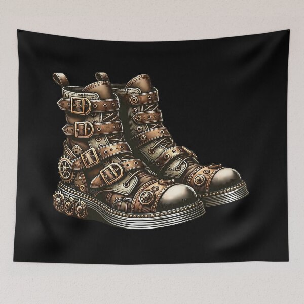 Item preview, Coggy Combat Boots designed and sold by itswarped.
