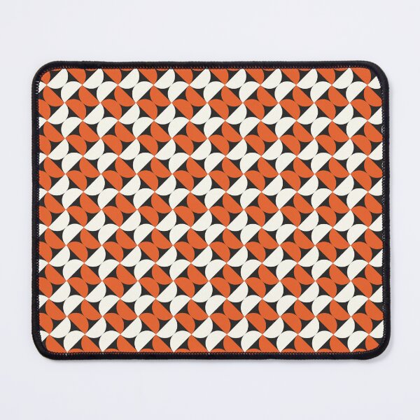 Item preview, Orange and White SemiCircles Pattern designed and sold by Patternliss.