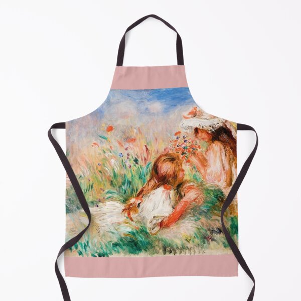 Item preview, Pierre-Auguste Renoir - Girls in the Grass Arranging a Bouquet designed and sold by CristalleLisa.