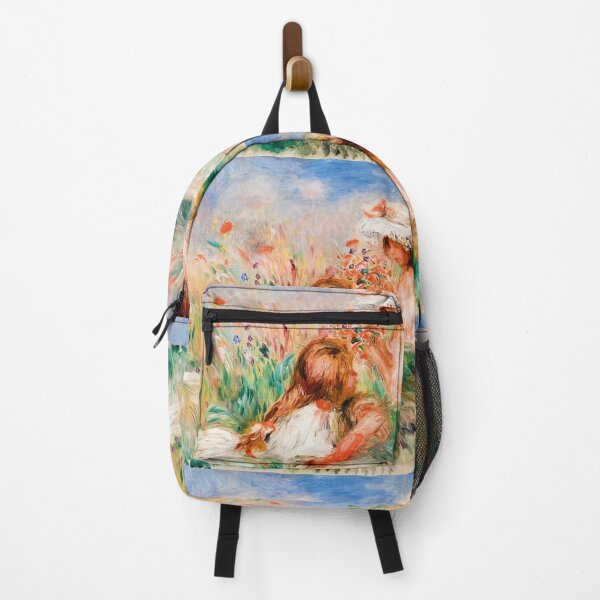 Item preview, Pierre-Auguste Renoir - Girls in the Grass Arranging a Bouquet designed and sold by CristalleLisa.