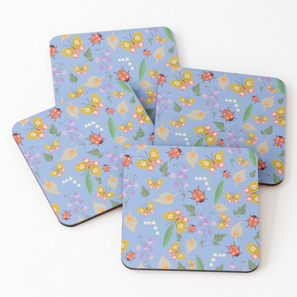 Item preview, Poisonous plants - blue - large designed and sold by Anelisedesign.
