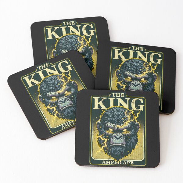 Item preview, The Amped Ape King designed and sold by LevelB.