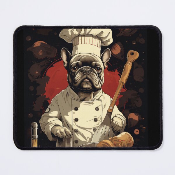 Item preview,  French Bulldog as a Chef designed and sold by Johnelh.