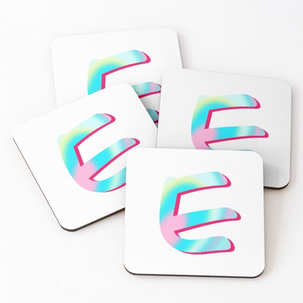 Item preview, “E” -  Sherbet Alphabet  designed and sold by Jax-Illustrates.