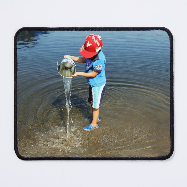 Item preview, Best Fun Ever - Child Playing In Water designed and sold by Debbie Oppermann.