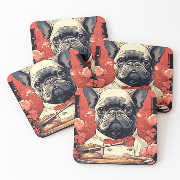 Item preview, French Bulldog as a Chef designed and sold by Johnelh.