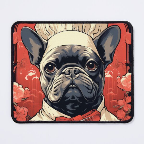 Item preview, French Bulldog as a Chef designed and sold by Johnelh.