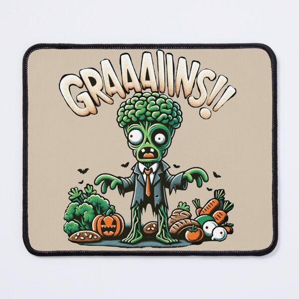 Artikelvorschau, Graaaaiins! Zombie-Vegan entworfen und verkauft von Plumless.