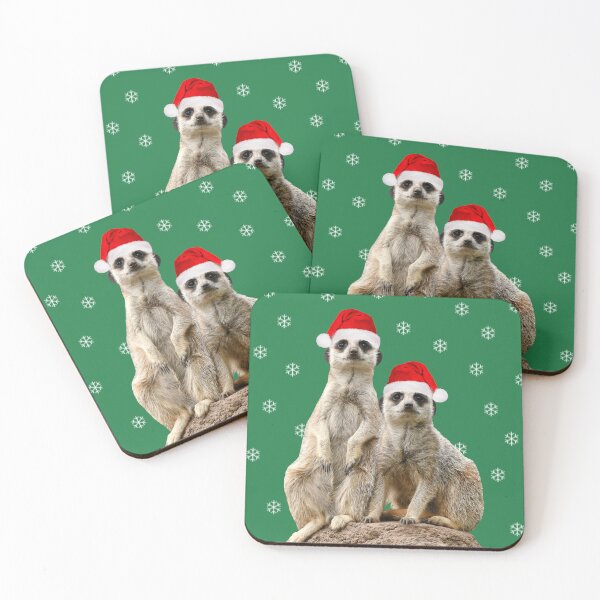 Item preview, Merry Christmas Meerkats 7 designed and sold by quentinjlang.