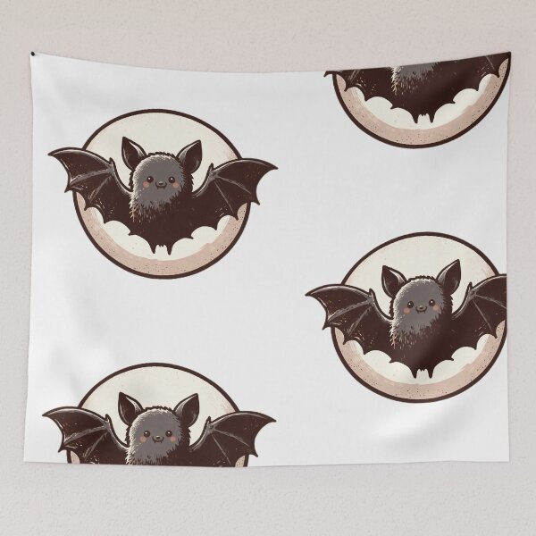 Item preview, tiny round bat has appeared designed and sold by Rinohana.