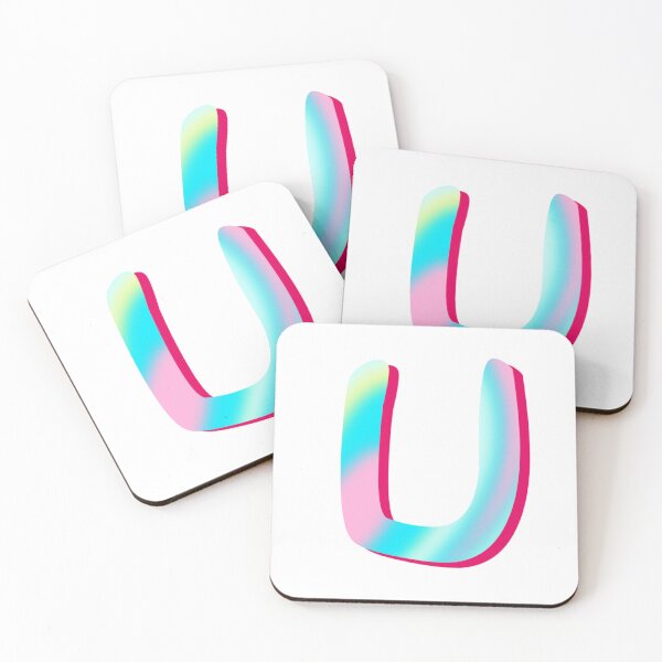 Item preview, “U” -  Sherbet Alphabet  designed and sold by Jax-Illustrates.