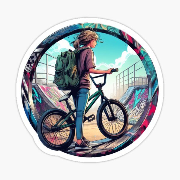 Item preview, BMX Girl designed and sold by fatbanana.