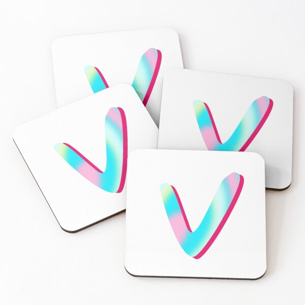 Item preview, “V” -  Sherbet Alphabet  designed and sold by Jax-Illustrates.