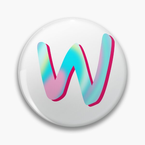 Item preview, “W” -  Sherbet Alphabet  designed and sold by Jax-Illustrates.