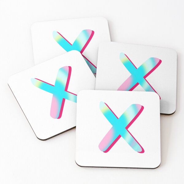 Item preview,  “X” -  Sherbet Alphabet  designed and sold by Jax-Illustrates.