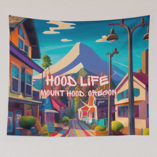 Item preview, Hood Life Mount Hood Village Oregon designed and sold by OregonsOwn.