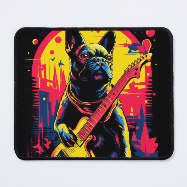 Item preview, Copy of French Bulldog as a Rock Star designed and sold by Johnelh.