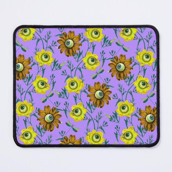Item preview, Haunted flowers ,Haunted ,midnight garden ,Ghost ,dragonfly , black ,eyes ,flowers ,botanical ,autumn ,dark ,Halloween, spooky ,happy Halloween, scary ,forest designed and sold by letsgow8th.