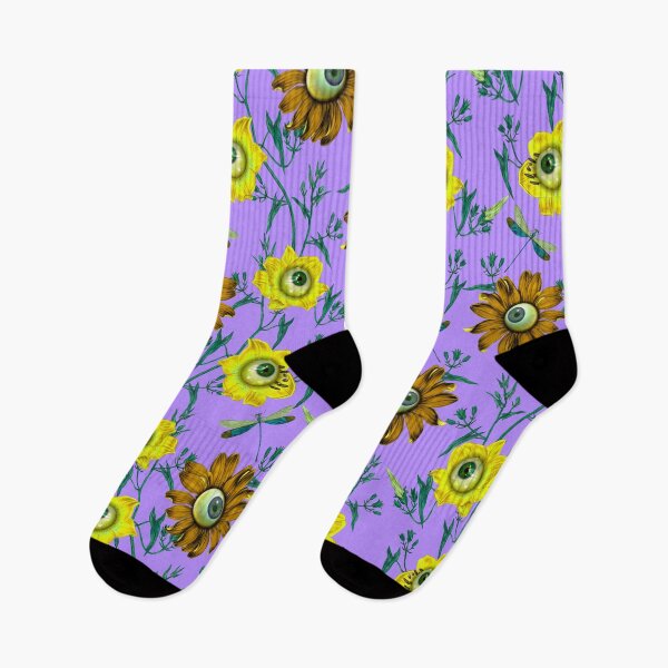 Item preview, Haunted flowers ,Haunted ,midnight garden ,Ghost ,dragonfly , black ,eyes ,flowers ,botanical ,autumn ,dark ,Halloween, spooky ,happy Halloween, scary ,forest designed and sold by letsgow8th.