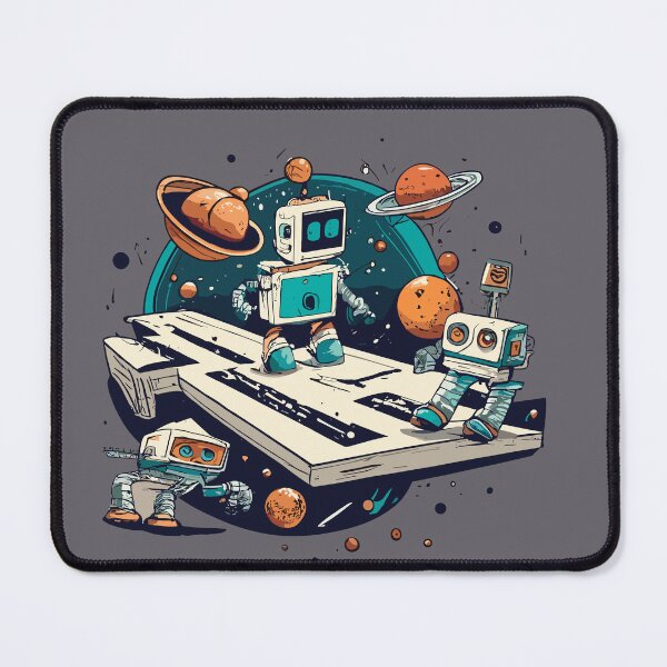 Item preview, Copy of Bots in Space: Happy Three Friends  designed and sold by MechaRon.