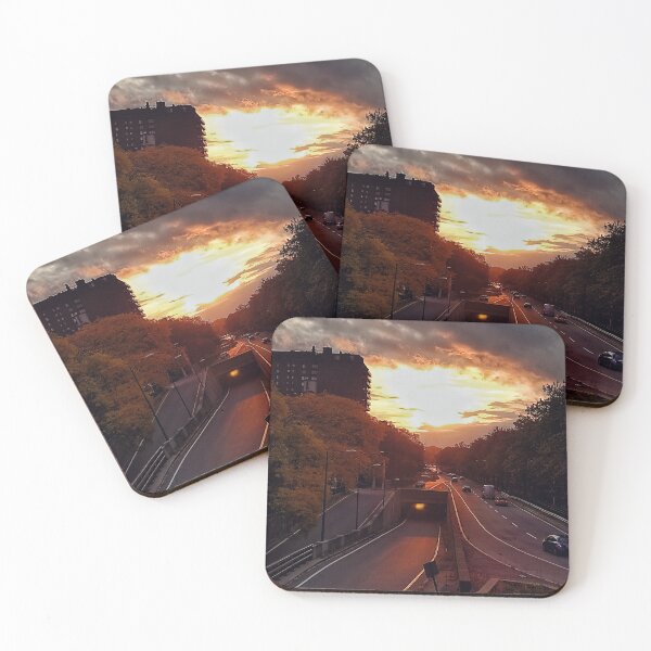 Item preview, Sunset view from Arthur Fiedler Footbridge in Boston designed and sold by Mel Moreno.
