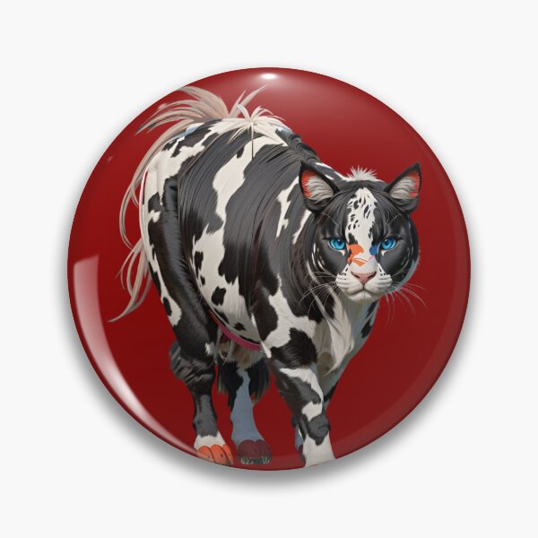 Item preview, Mutant creature rare combination between a big cow and a cat designed and sold by Carlos Gudino.