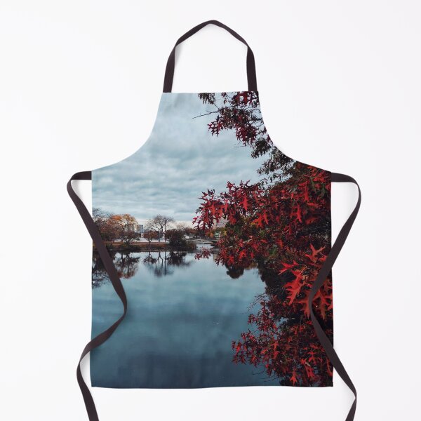 Item preview, Red leaves reflected on Charles River, Boston designed and sold by Mel Moreno.