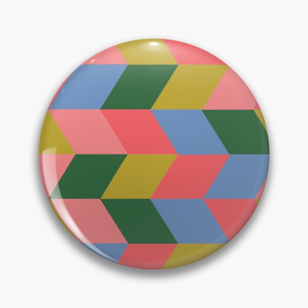 Item preview, Op Art Geometric Print in Cool and Warm designed and sold by springstdesign.