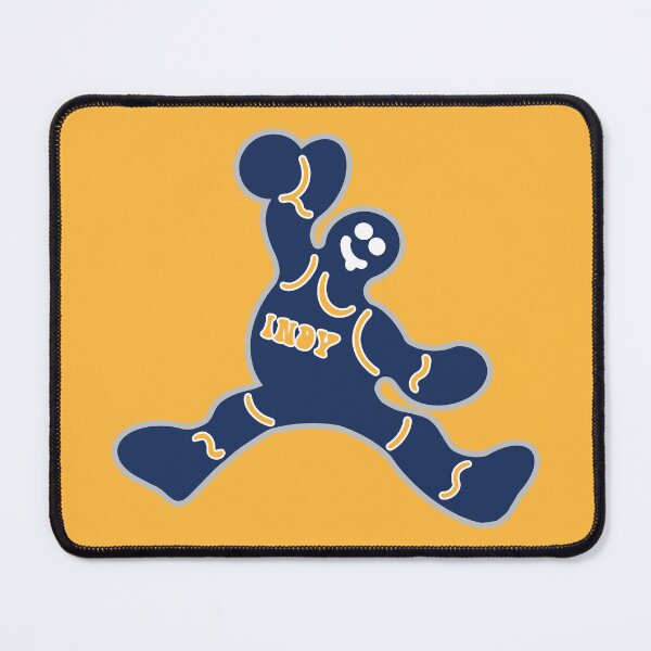 Item preview, Jumping Indiana Pacers Gingerbread Man designed and sold by John Abernathy.