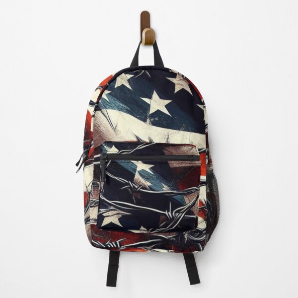 Item preview, Barbed Wire American Flag Style 1 designed and sold by Mark Cannon.