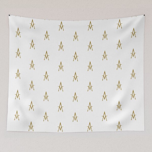 Item preview, The Hunger Games Capitol Academy logo (white) designed and sold by EmiliaMoscovich.