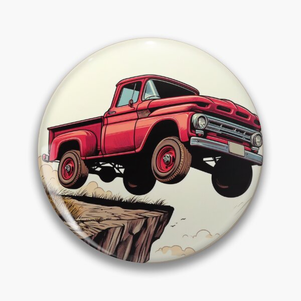 Item preview, Visions of a Red Truck designed and sold by AI-Art-by-Alan.