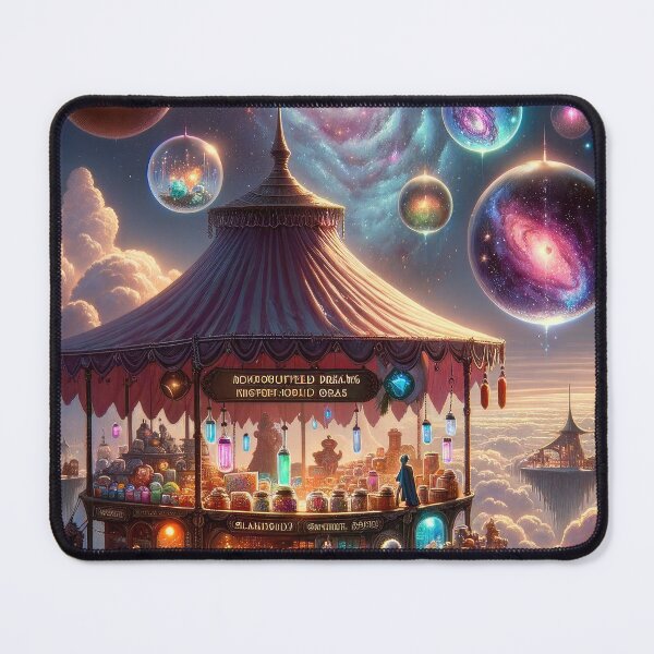 Item preview, Cosmic Bazaar - Where Dreams are Traded designed and sold by Newpixelland.
