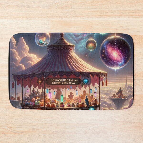 Item preview, Cosmic Bazaar - Where Dreams are Traded designed and sold by Newpixelland.