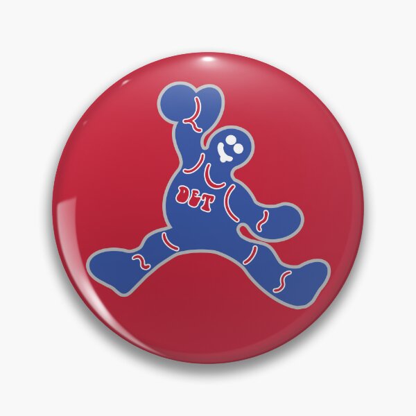 Item preview, Jumping Detroit Pistons Gingerbread Man designed and sold by John Abernathy.